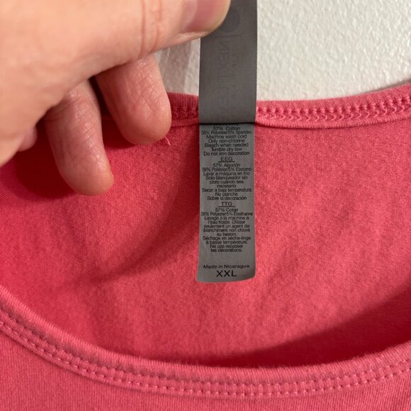 NWOT Next Level Apparel Pink Tank Top - Picture 6 of 6